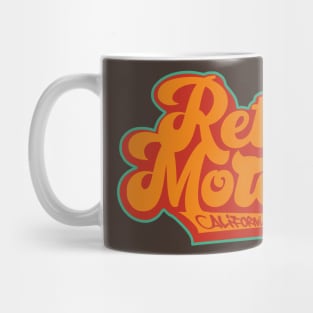 Retro Motors vintage logo california Mug